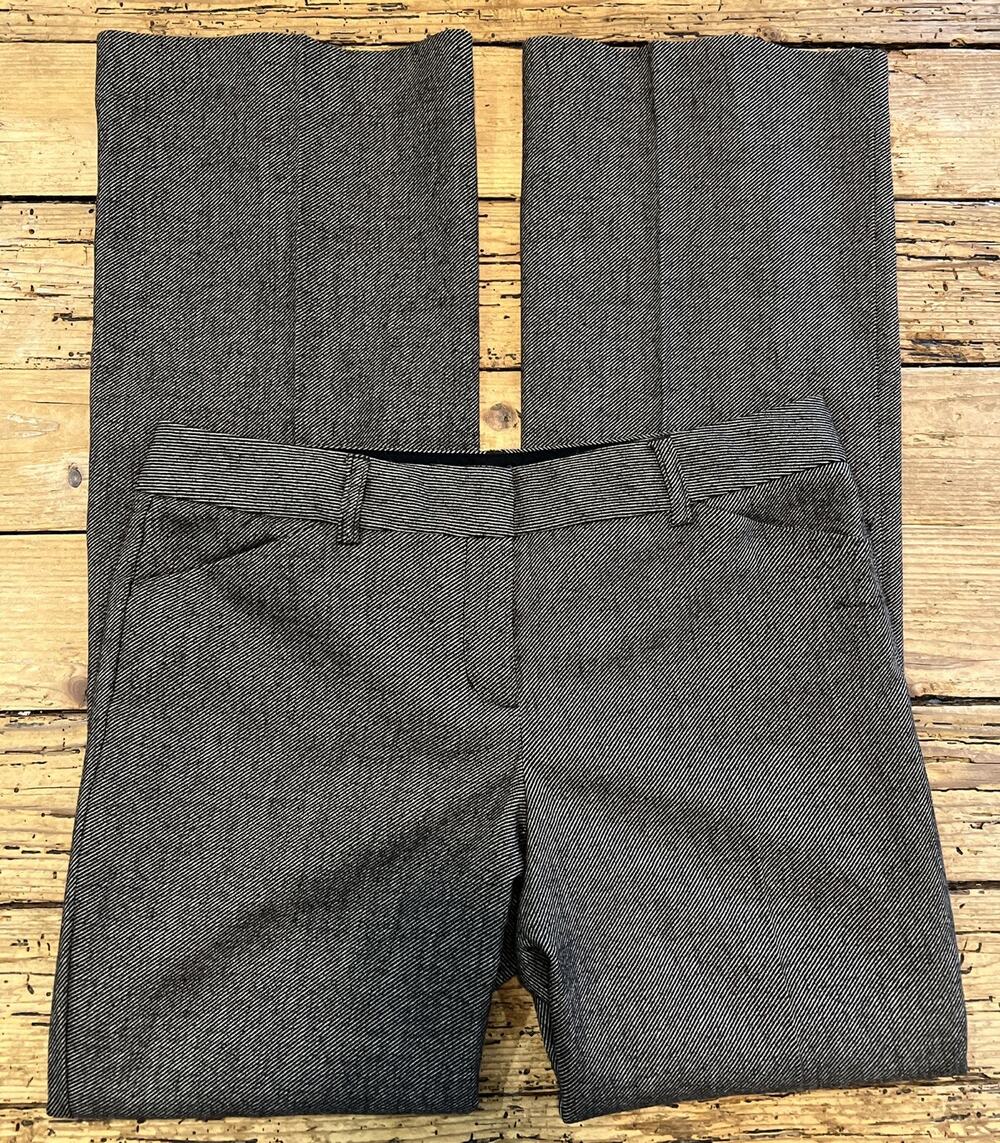 Express Pants Design Studio Editor Womens Dress Pants Gray Wool Blend Size 4
